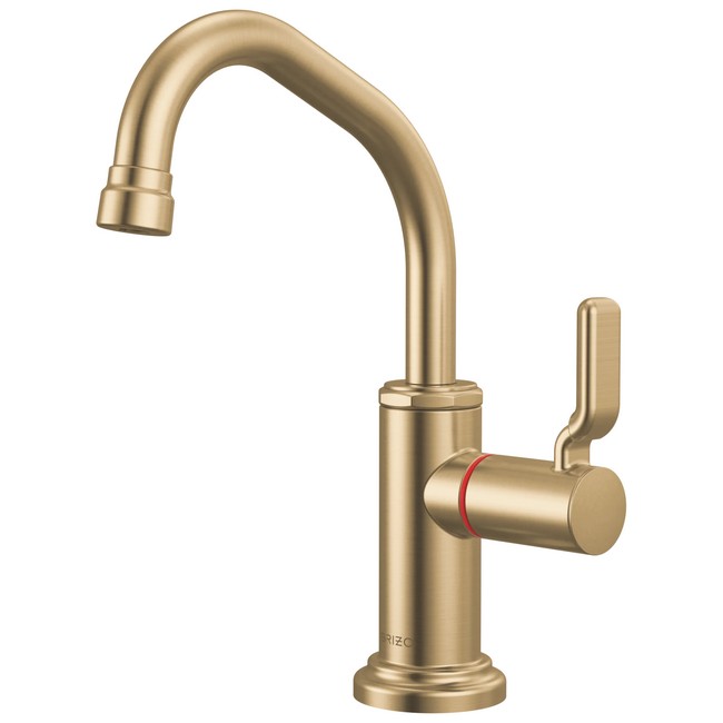 Brizo - Faircroft Instant Hot Faucet with Angled Spout and Industrial Lever Handle