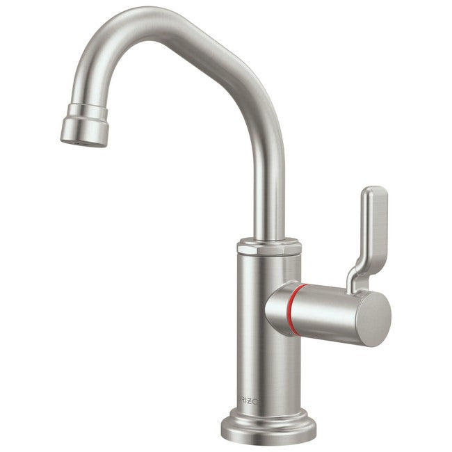 Brizo - Faircroft Instant Hot Faucet with Angled Spout and Industrial Lever Handle
