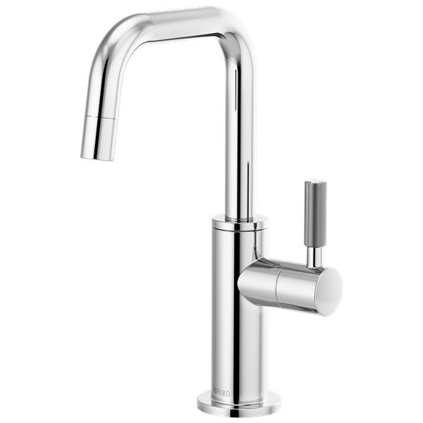 Brizo - Litze Beverage Faucet with Square Spout and Knurled Handle