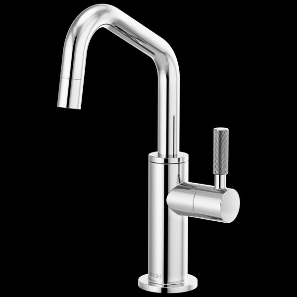 Brizo - Litze Beverage Faucet with Angled Spout and Knurled Handle