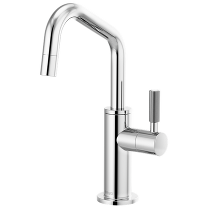 Brizo - Litze Beverage Faucet with Angled Spout and Knurled Handle