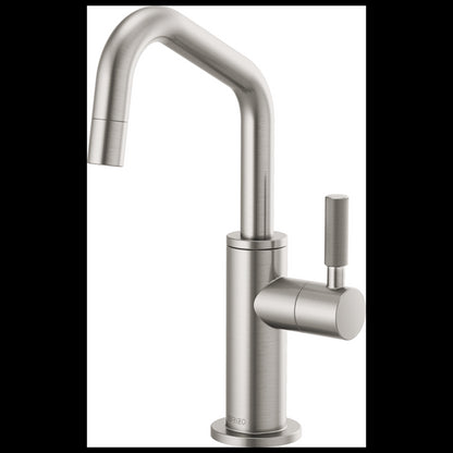 Brizo - Litze Beverage Faucet with Angled Spout and Knurled Handle