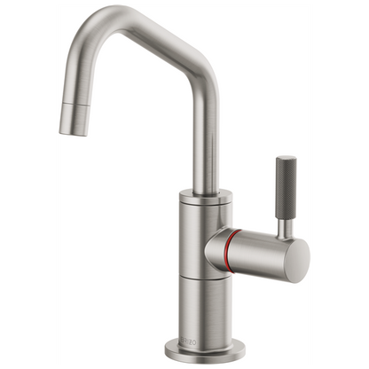 Brizo - Litze Instant Hot Faucet with Angled Spout and Knurled Handle