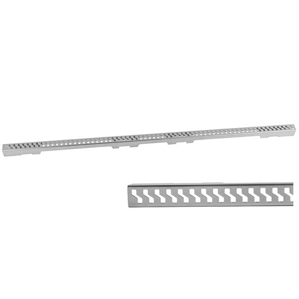 Jaclo - Slim 42 Inch Channel Drain 'S' Grate