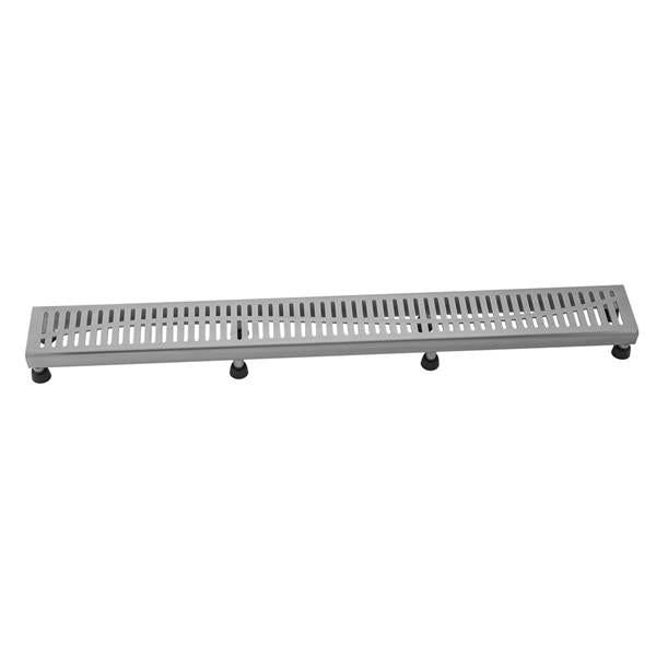 Jaclo - 60 Inch Channel Drain Slotted Grate