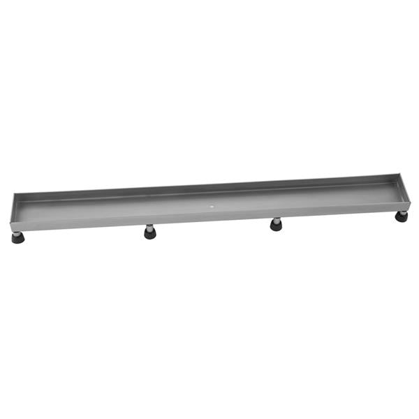 Jaclo - 48 Inch Channel Drain Tile In Grate