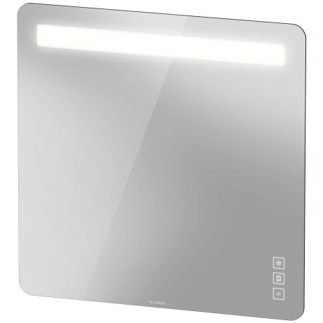 Duravit - Luv Icons Control LED Mirror in Aluminum, 2700K - 6500K