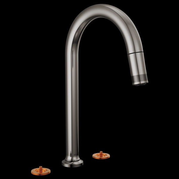 Brizo - Kintsu Widespread Pull-Down Faucet with Arc Spout - Less Handles