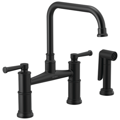 Brizo - Artesso Bridge Faucet with Side Sprayer