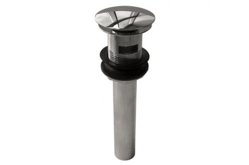 Aquabrass - Round Popup Drain 1 1/4 Inch W/Overflow