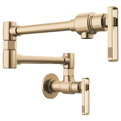 Brizo - Kintsu Wall Mount Pot Filler with Knob Handle