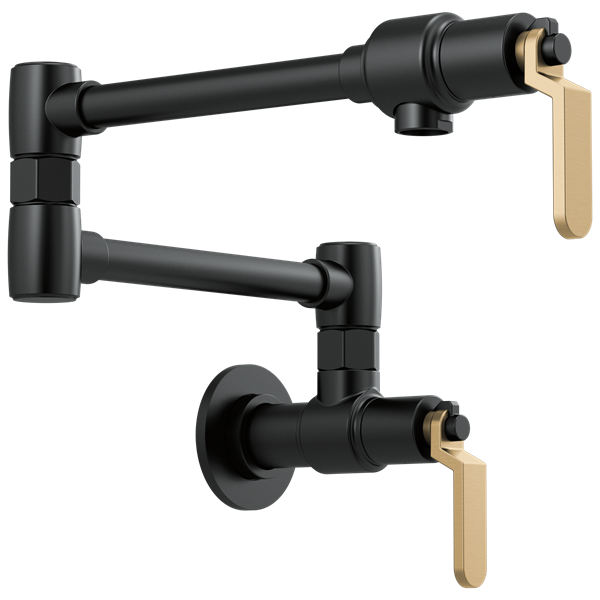Brizo - Litze Wall Mount Pot Filler with Industrial Handle Kit