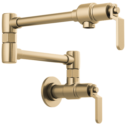 Brizo - Litze Wall Mount Pot Filler with Industrial Handle Kit