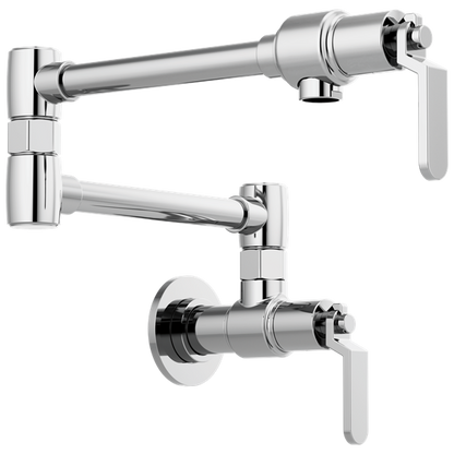 Brizo - Litze Wall Mount Pot Filler with Industrial Handle Kit