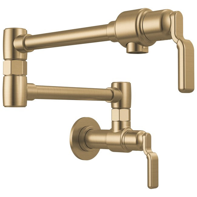Brizo - Faircroft Wall Mount Pot Filler with Industrial Lever Handle