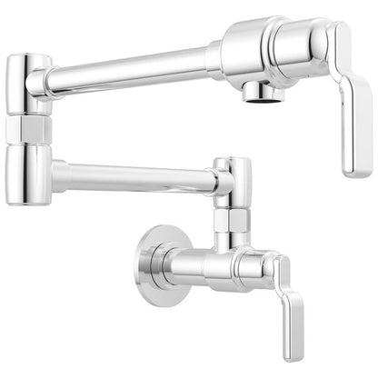 Brizo - Faircroft Wall Mount Pot Filler with Industrial Lever Handle