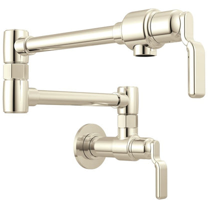Brizo - Faircroft Wall Mount Pot Filler with Industrial Lever Handle