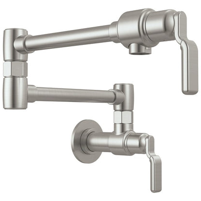 Brizo - Faircroft Wall Mount Pot Filler with Industrial Lever Handle