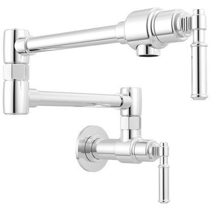 Brizo - Faircroft Wall Mount Pot Filler with Coin Edge Lever Handle