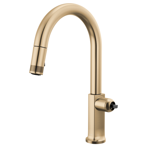 Brizo - Kintsu Pull-Down Faucet with Arc Spout - Less Handle