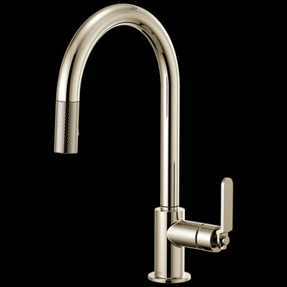 Brizo - Litze Pull-Down Faucet with Arc Spout and Industrial Handle