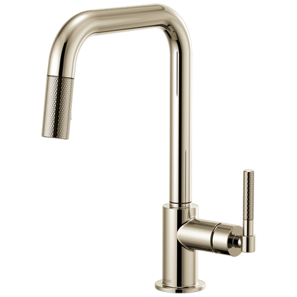Brizo - Litze Pull-Down Faucet with Square Spout and Knurled Handle