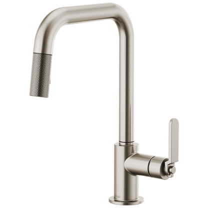 Brizo - Litze Pull-Down Faucet with Square Spout and Industrial Handle
