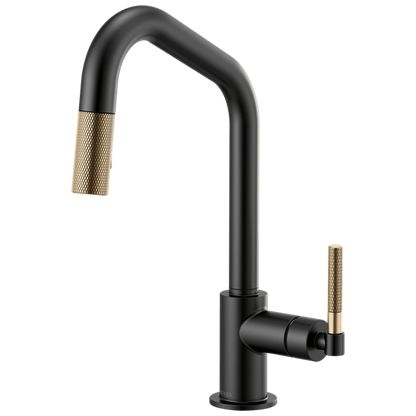 Brizo - Litze Pull-Down Faucet with Angled Spout and Knurled Handle