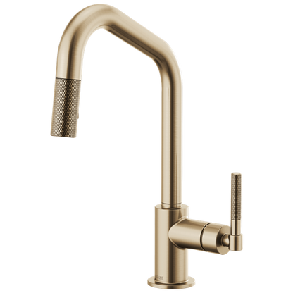 Brizo - Litze Pull-Down Faucet with Angled Spout and Knurled Handle