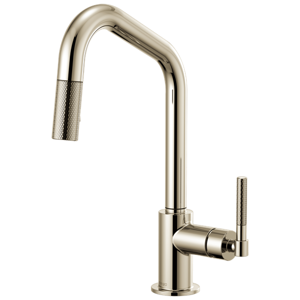 Brizo - Litze Pull-Down Faucet with Angled Spout and Knurled Handle