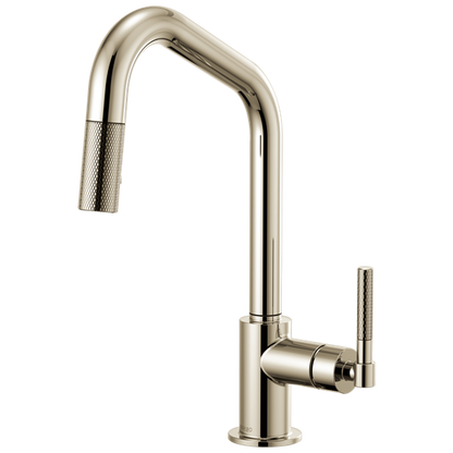 Brizo - Litze Pull-Down Faucet with Angled Spout and Knurled Handle
