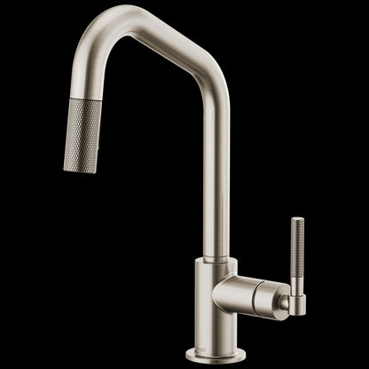 Brizo - Litze Pull-Down Faucet with Angled Spout and Knurled Handle