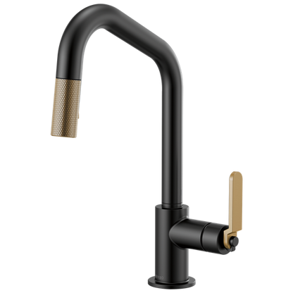 Brizo - Litze Pull-Down Faucet with Angled Spout and Industrial Handle