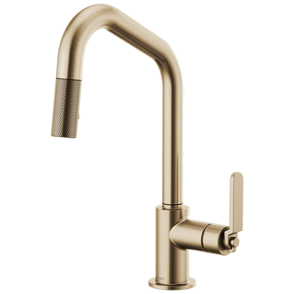 Brizo - Litze Pull-Down Faucet with Angled Spout and Industrial Handle