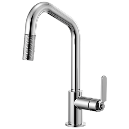 Brizo - Litze Pull-Down Faucet with Angled Spout and Industrial Handle