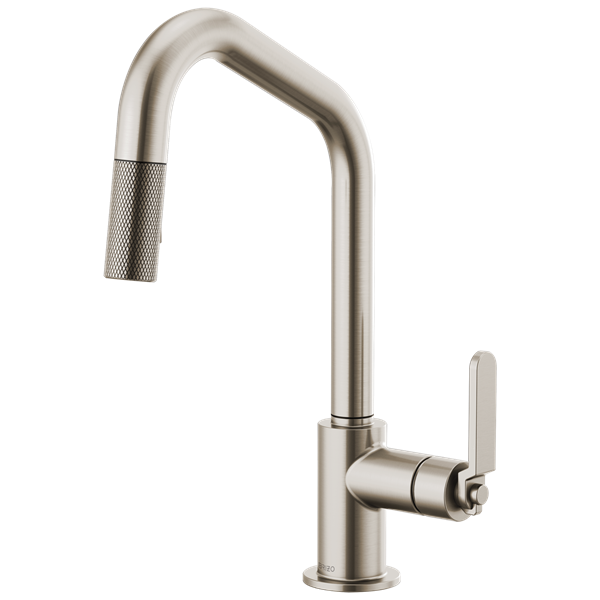 Brizo - Litze Pull-Down Faucet with Angled Spout and Industrial Handle