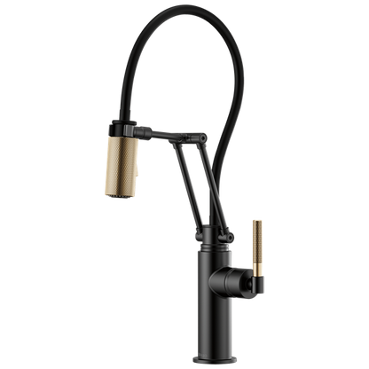 Brizo - Litze Articulating Faucet with Knurled Handle