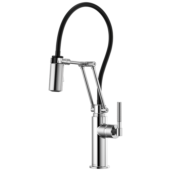 Brizo - Litze Articulating Faucet with Knurled Handle