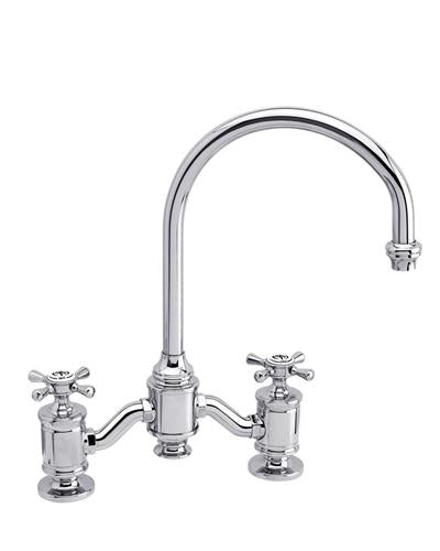 Waterstone - Hampton Bridge Faucet - Cross Handles