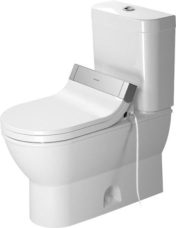 Duravit - Darling New Two-Piece Toilet (Tank and Bowl) with Sensowash Seat