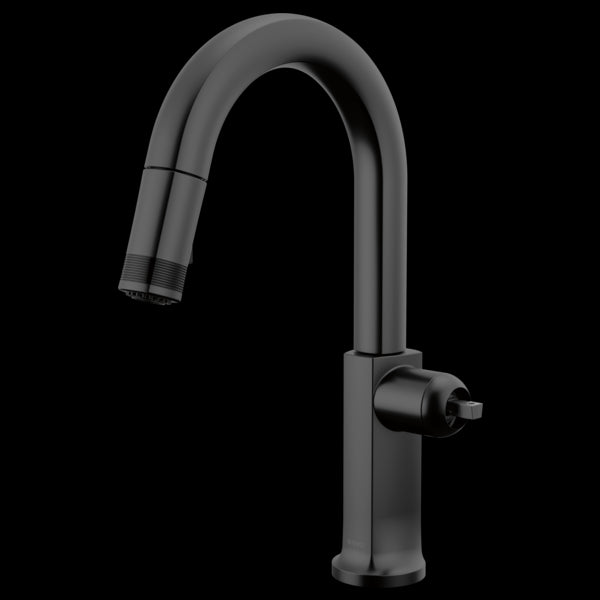 Brizo - Kintsu Pull-Down Prep Faucet with Arc Spout - Less Handle