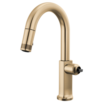 Brizo - Kintsu Pull-Down Prep Faucet with Arc Spout - Less Handle