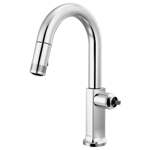 Brizo - Kintsu Pull-Down Prep Faucet with Arc Spout - Less Handle