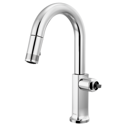 Brizo - Kintsu Pull-Down Prep Faucet with Arc Spout - Less Handle