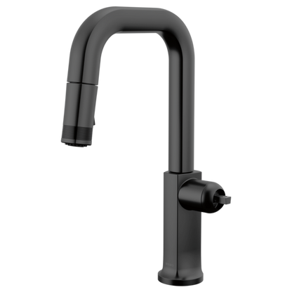 Brizo - Kintsu Pull-Down Prep Faucet with Square Spout - Less Handle