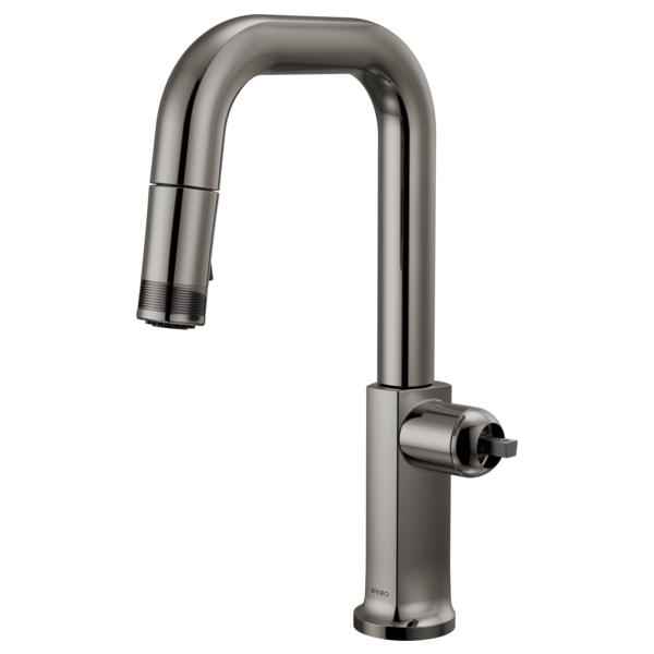 Brizo - Kintsu Pull-Down Prep Faucet with Square Spout - Less Handle