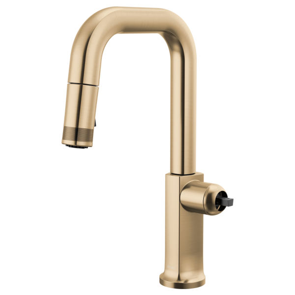 Brizo - Kintsu Pull-Down Prep Faucet with Square Spout - Less Handle