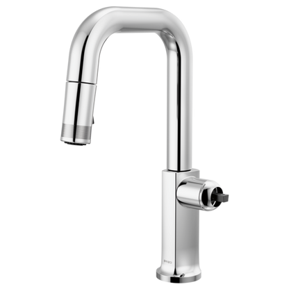 Brizo - Kintsu Pull-Down Prep Faucet with Square Spout - Less Handle