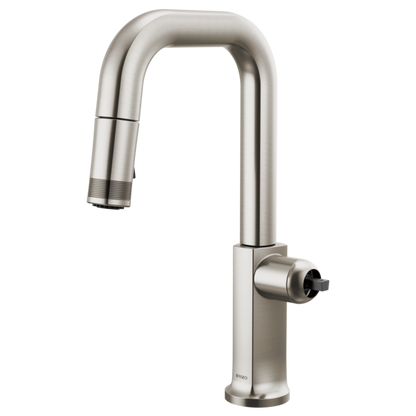 Brizo - Kintsu Pull-Down Prep Faucet with Square Spout - Less Handle