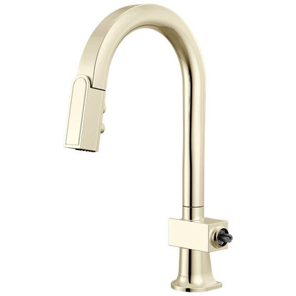 Brizo - Frank Lloyd Wright Pull-Down Prep Faucet with Arc Spout - Less Handle
